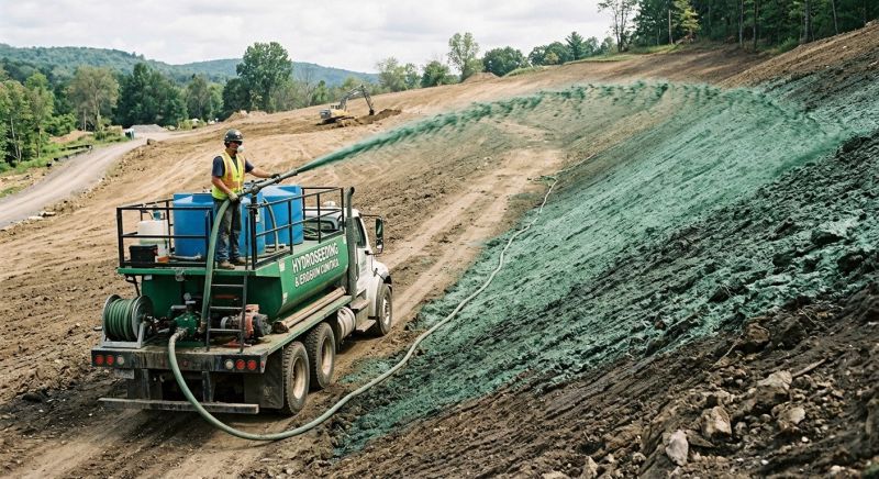 Slope Hydroseeding in Honolulu, HI